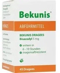BEKUNIS Dragees Bisacodyl 5 mg magensaftres.Tabl. 45 St