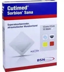 CUTIMED Sorbion SANA Wundauflage 12x12 cm 12 St