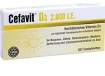 CEFAVIT D3 2.000 I.E. Filmtabletten 60 St