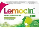 LEMOCIN gegen Halsschmerzen Lutschtabletten 20 St