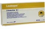 LEUKOPOR 2,5 cmx5 m 12 St