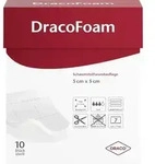 DRACOFOAM Schaumstoff Wundauflage 5x5 cm 10 St