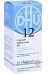BIOCHEMIE DHU 12 Calcium sulfuricum D 6 Tabletten 80 St