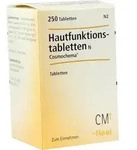 HAUTFUNKTIONSTABLETTEN N Cosmochema 250 St
