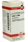 SULFUR C 1000 Globuli 10 g
