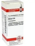 CHINA D 6 Globuli 10 g