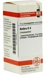 AMBRA D 4 Globuli 10 g