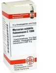 MERCURIUS SOLUBILIS Hahnemanni C 1000 Globuli 10 g