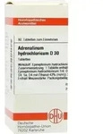 ADRENALINUM HYDROCHLORICUM D 30 Tabletten 80 St