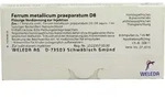 FERRUM METALLICUM PRAEPARATUM D 8 Ampullen 8 ml