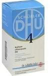 BIOCHEMIE DHU 4 Kalium chloratum D 6 Tabletten 420 St