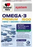 DOPPELHERZ Omega-3 Premium 1500 system Kapseln 120 St