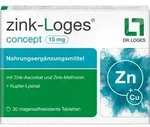 ZINK-LOGES concept 15 mg magensaftres.Tabletten 30 St