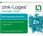 ZINK-LOGES concept 15 mg magensaftres.Tabletten 90 St