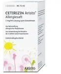 CETIRIZIN Aristo Allergiesaft 1 mg/ml Lsg.z.Einn. 75 ml