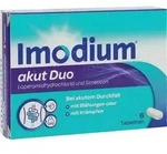 IMODIUM akut Duo 2 mg/125 mg Tabletten 6 St