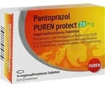 PANTOPRAZOL PUREN protect 20 mg magensaftres.Tabl. 14 St