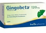GINGOBETA 120 mg Filmtabletten 30 St