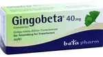 GINGOBETA 40 mg Filmtabletten 30 St
