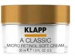 Klapp Cosmetics A Classic Micro Retinol soft Cream 30 ml