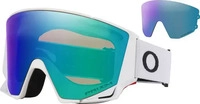 Oakley Flow Scape M Matte White +Bonus Lens Goggle prizm argon & prizm iced