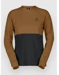 Scott Trail Storm Warm Light Long Sleeve Tech Tee bread brown Gr. XS