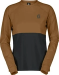 Scott Trail Storm Warm Light Long Sleeve Tech Tee bread brown XS Damen
