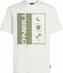 O'Neill Front Print T-Shirt snow white M Herren