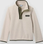Columbia Helvetia II Half Snap Fleece Kids Half-Zip Fleece Pullover stone green S