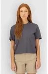 Mons Royale Yonder Merino Organic Cotton Funktionsshirt vintage black Gr. M