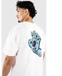 Santa Cruz Screaming Hand Chest T-Shirt white Gr. XL