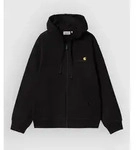 Carhartt WIP American Script Sweatjacke black Gr. XS