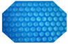 Solarplane für Achteckbecken 400 μm light-blue 610 x 375 cm – SALE