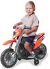 Jamara Fahrzeug Ride-on Motorrad Power Bike 6V, orange