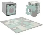Kinderkraft Puzzlematte LUNO SHAPES, gruen