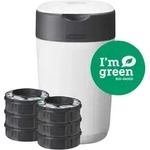 Tommee Tippee Twist & Click Windeleimer inklusive 6er-Pack Nachf&uuml;llkassetten, weiss