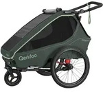 Qeridoo Fahrradanh&auml;nger Kidgoo 2, gruen