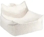 wigiwama Sitzsack Teddystoff, beige