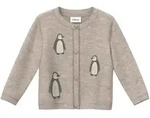 s.Oliver Strickjacke H&auml;kel-Pinguine, beige, 50