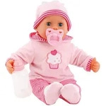 Bayer Design Puppe First Words Baby mit Funktionen 38cm, rosa