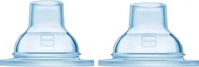 MAM 62839900, Mam 2er-Pack Trinkschnabel Ultra-Soft f&uuml;r Flaschen ab 4M transparent