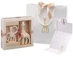 Sophie la girafe Geschenkset + Bei&szlig;ring aus Naturkautschuk, mehrfarbig