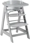 roba Treppenhochstuhl Sit up Click & Fun mit Essbrett, grau