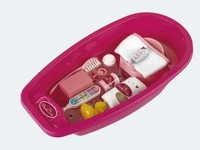 Theo Klein 1675, Theo Klein Badewannen-Set Baby Coralie pink | rosa