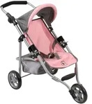 Bayer Chic Puppen-Jogging-Buggy Lola, mehrfarbig