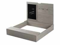 roba Sandkasten mit Deckel, Tafel und Haken Outdoor +