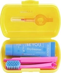 Curaprox 73360681, Curaprox Travel-Set Be You gelb