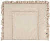Alvi Wickelauflage Volant 70x85 cm Organic Cotton, beige
