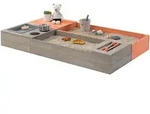 MUDDY BUDDY&reg; Sandkasten Flexy-Style, grau