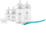 Philips Avent 6-tlg. Starter-Set, Natural Response, Flaschen, ab Geburt, transparent